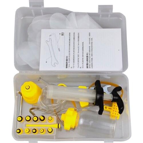 Hydraulic Brake Oil Bleed Kits Universal MTB Road Bike Bicycle Mineral Oil Bleeding Syringe Maintain Tools Set