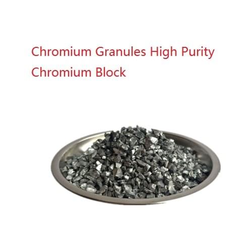 Chromium particles Electrolytic metal chromium High purity chromium block Chromium flakes Chromium particles Coated Chromium par