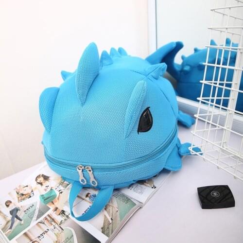 Creative Cartoon Backpack Korean Version Of The Tide Dinosaur Monster Backpack Male And Female Personality Student School Bag