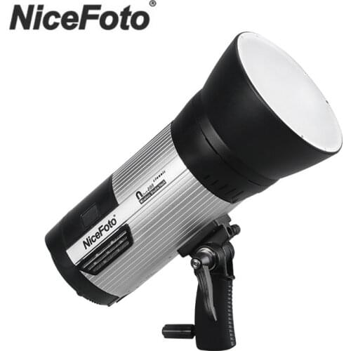 NiceFoto nflash400 400WS GN77 Wireless Studio Flash Classic 400 LED Lamp for Outdoor Photography Built-in Wireless Hi-Speed
