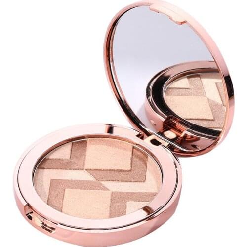 New Waterproof Highlighter Mineral Powder Makeup Palette 3D Face Shimmer Bronze Silhouette Illuminator Champagne Gold
