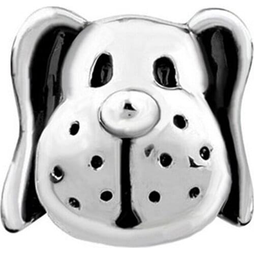 New Cute Puppy Dog Animal Fit Beads Charms Bracelets All Brands. Suitable for Pandora bracelets and necklaces