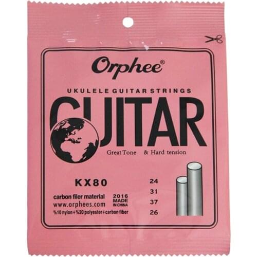 Orphee KX80 Ukulele Strings Imported Special Materials Wire 1st-4th Strings