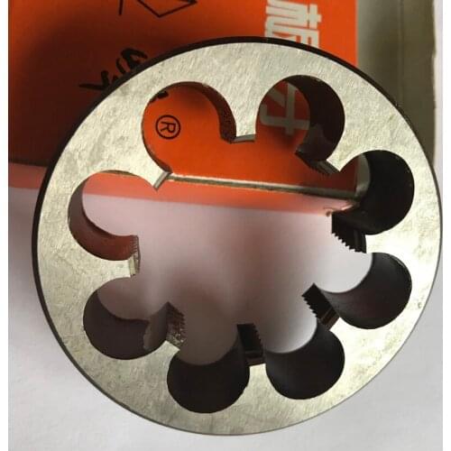 Free shipping of 1PC Alloy steel made DIY quality 1-13/16"-6/8/12/14/20 UN manual die for hand threading metal workpieces