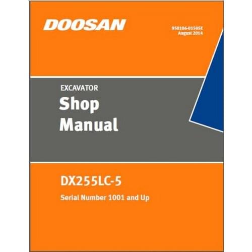 Daios Doosan 2016 WorkShop Manual and Parts Catalogs and Maintenance and Wirings Diagrams for all Doosan production