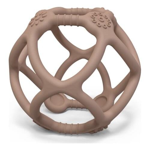 3D Silicone Teether Ball Flexible Sensory Ball Baby Teething Food Grade Oral Molar Teething Toy Colorful Chewing Baby Accessory