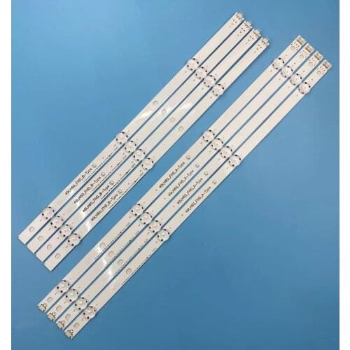 8 pces led backlight strip para lg 49lh604 49lh604v 49lw540s 49lh60_fhd_a b tipo ssc_ag79100101_a b boe 490b5 HC490DUN-ABRR1-211