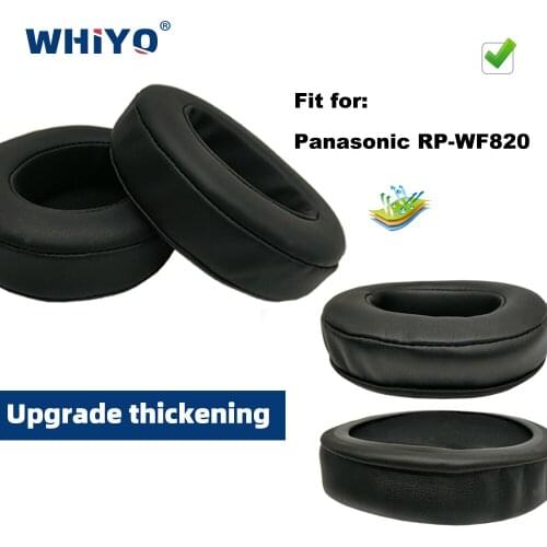 Replacement Ear Pads for Panasonic RP-WF820 RP WF 820 Headset Parts Leather Cushion Velvet Earmuff Earphone Sleeve Cover