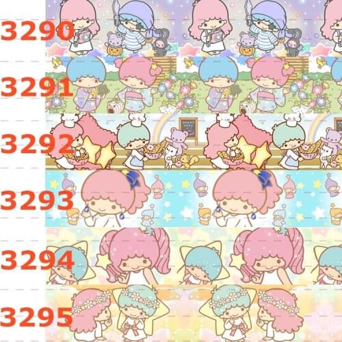 10yards - different sizes-Cartoon Grosgrain ribbon - Melody/Lovely pattern printed ribbon