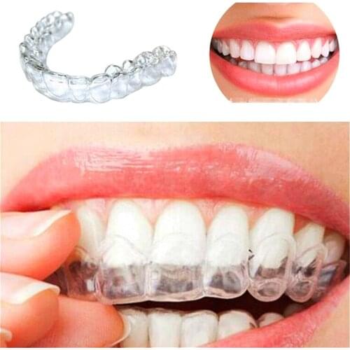 2/4PCS Anti Snoring Bruxism Sleeping Mouth Guard Night Guard Gum Shield Mouth Tray Stop Teeth Grinding Sleep Aid Health Care