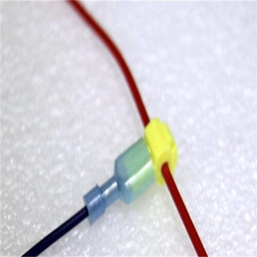 TC01 60pcs T-Tap Male Female Insulated Wire Quick Splice Terminal Connectors Set