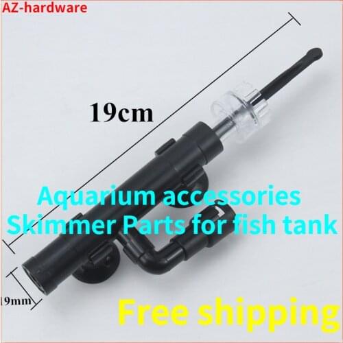 Aquarium accessories Skimmer Parts for fish tank, Surface Skimmer fitting, Clear Surface Protein Oil Slik Bacterial Film Remover