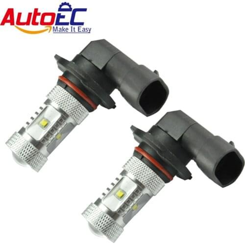 AutoEC 2 x High Power LED Headlight H10 30W 9145 9140 9040 led Car Front Fog Daytime Running Light DRL White 12v #LI08