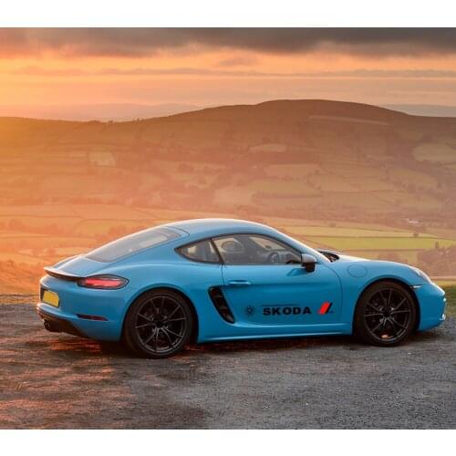 Car Decal Vinyl Stickers Car Side Door Sticker Body Decals Auto Decoration For Skoda Fabia 2 3 Karoq Kodiaq Octavia 3 Superb 2