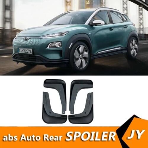 For Hyundai Kona 2017-2019 Mudflaps Splash Guards Front With the color and rear Mud Flap Mudguards Fender Modified special