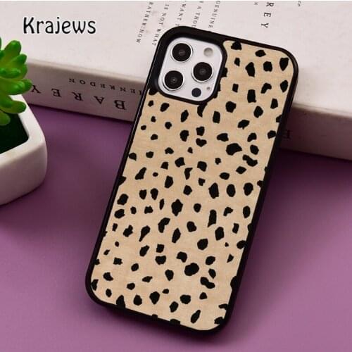 Boho Polka Dot phone Case For iPhone 5 SE 2020 6S 7 8 Plus 12 mini 11 Pro X XR XS Max Samsung S8 S9 S10 coque Cover