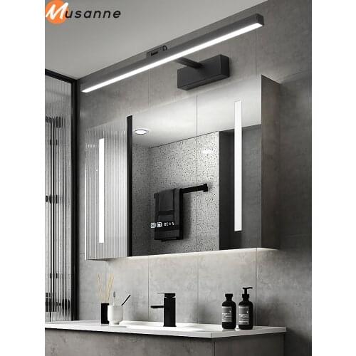 Decorative wall mirrors lamp LED antifog bathroom cabinets wall lamp simple modern hotel cabinet lamp mirror lamp bathroom furn