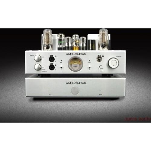 LinearQ Tube Headphone Amplifier tube headphone amplifier 300Bx2,5AR4x1,6080/6AS7,6SL7x3 tube AMP Class A single-ended amp