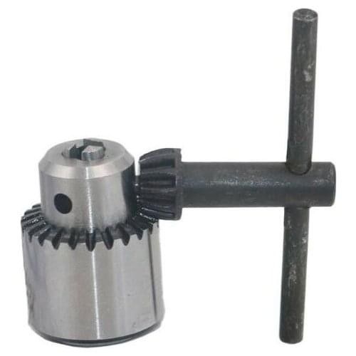 Micro Drill Chucks Motor Jaw Clamping 0.3-4mm Cone Mounted Spindle with Key 3.17mm Brass Mini Electric Shaft