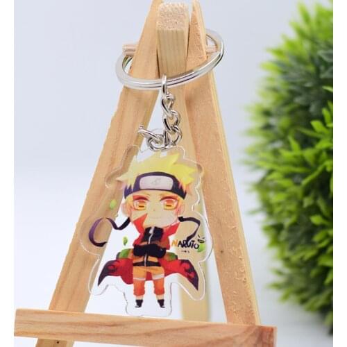 Cute Classic Anime Characters Keychain Double-side Acrylic Key Ring WL0385
