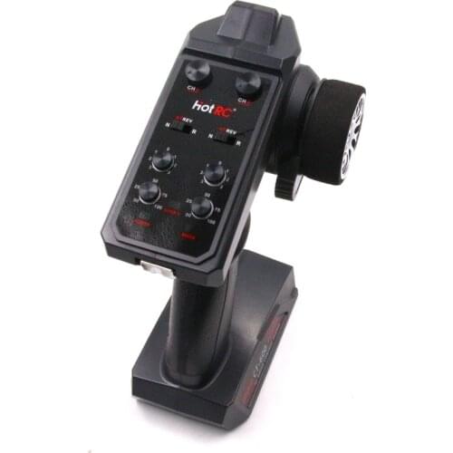 HotRC CT-600 6CH RC Transmitter with ct-600 Receiver FHSS Control Radio Transmitter for RC Car Boat Tank Racer Drone Quadcopter