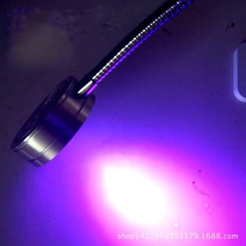UV glue curing lamp led ultraviolet green oil curing lamp mobile phone repair repair shadowless glue nail inspection 7W