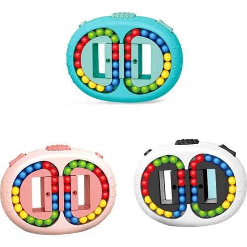 Rotating Special Bean Intelligence Fingertip Cube Children Adults Finger Spinner Magic Disk Gyro Stress Relief Game Toy