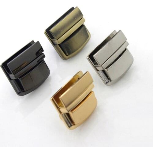 1pcs Metal Tongue Lock Fashion Lovely Push Lock For DIY Handbag Bag Purse Luggage Hardware Closure Bag Parts Accessories