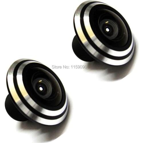 2Pcs 1.7mm IR HD 1mp cctv Lens Panoramic m12x0.5 Fish-Eye for IP 720P/1080p Camera