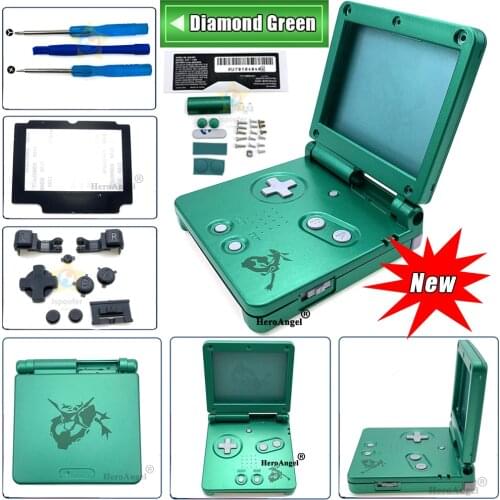 2020 Limited Edition Full Housing Shell replacement for Nintendo Gameboy Advance SP for GBA SP Game Console Cover Case