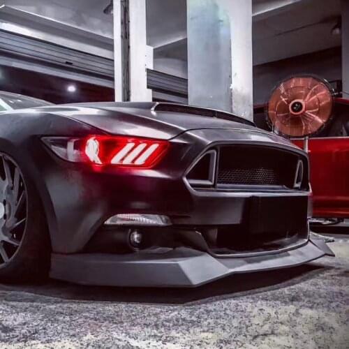 2021 Suitable For Ford 15-17 Mustang Rtr Size Surround Shovel Decoration Replacement Modified Front Lip