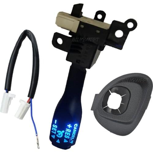 45186-06210-C0 45186-06210-E0 Cover and Blue LED Cruise Control Switch for Toyota Camry Highlander