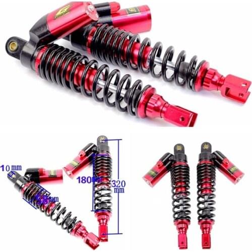 1 pair 320mm Motorcycle Shock Absorber Rear Suspension for honda yamaha suzuki Kawasaki Aprilia Benelli KTM