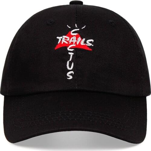Cactus Trails Baseball Caps 100% Cotton Cactus Jack Travis Scott Unisex Dad Hat Cap ASTROWORLD Embroidery Man Women Summer Hat