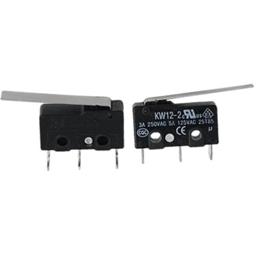 CNIM Hot 2 Pcs Micro Limit Switch Long Lever Arm Subminiature SPDT Snap Action