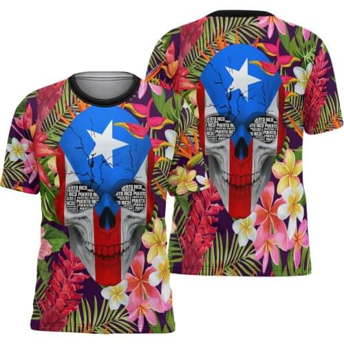 Flower 3D Printing Black Men T-shirt Funny Round Neck Short-sleeve T-shirt Men New Art 3D T-shirt homme tee shirtt