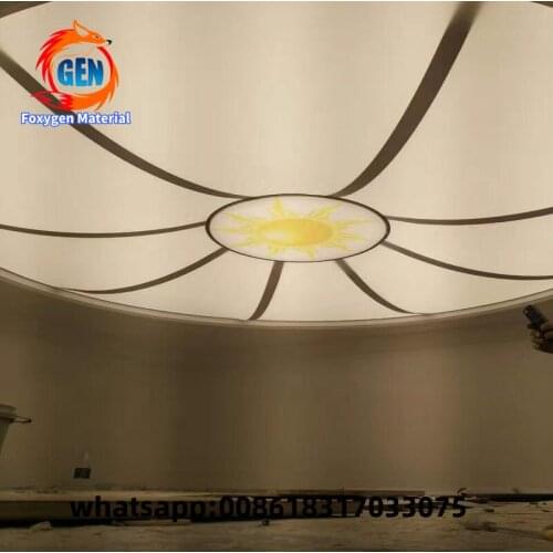 Elastic PVC film up to 5 meters wide with water&fire-proof quality produced in Shanghai for Swimming pool