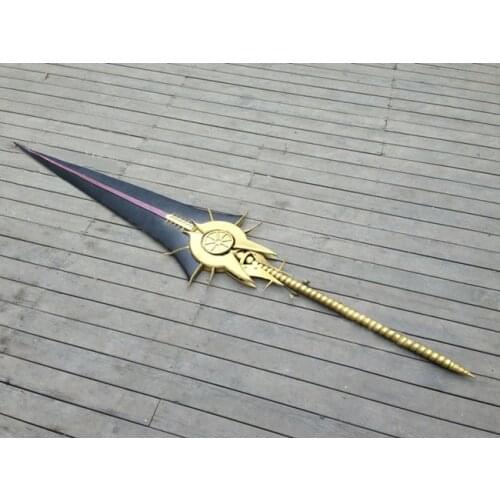 Fate/Apocrypha Lancer of Red Karna Vasavi Shakti Spear Cosplay Weapon Prop