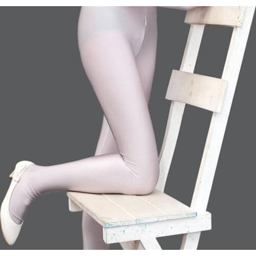 Hot Sexy Spandex Shiny Two Way Zipper Open Crotch Leggings Low-waist Pencil Pants Erotic Lingerie Club Wear FX1056