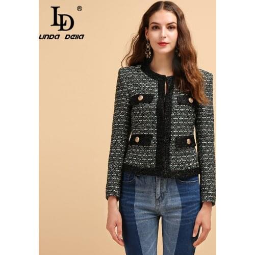Женские стильные куртки LD LINDA DELLA China At AliExpress