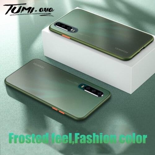 Matte Case for Huawei Y6 Pro 2019 Y7 Y9 Prime Nova 5 5i 6 SE Honor 20 9X Play 3 7s 8A P30 Lite V30 Mate 30 Shockproof Hard Cover