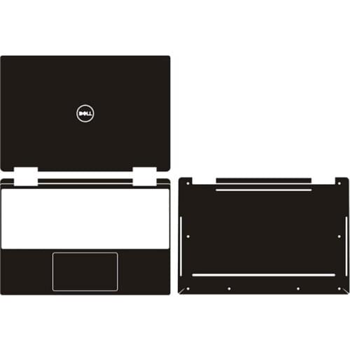 Laptop Carbon Fiber Vinyl Skin Sticker Cover For Dell XPS 13 7390/XPS 13 9310 2-in-1 touchscreen