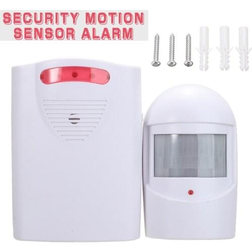 High Quality Security Motion Sensor Alarm Driveway Garage Alert Security Alarm System For Home Garage Burglar Alarm