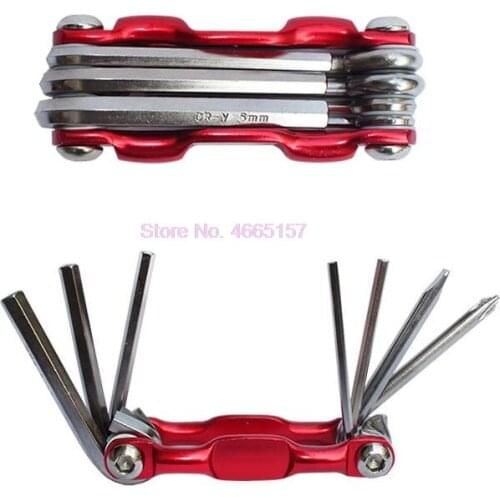 By DHL 200pcs Bike Multi Repair Tool Kit Socket Head Wrench Cycling Screwdriver Bicycle Tools Sets Mountain Road