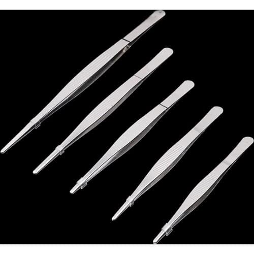 Farm Animal Veterinary Tweezers Surgical Home Heat Resistant Medical Stainless Steel Tweezers kit Forceps Extraction Hemostat