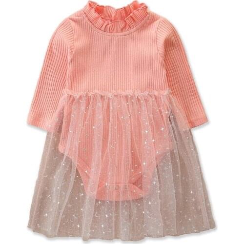 Dress Romper For Girl Baby Bodysuits Infants Twins Childrens Overalls And Jumpsuits Spring Clothes Babies Newborn Crawlers Kid