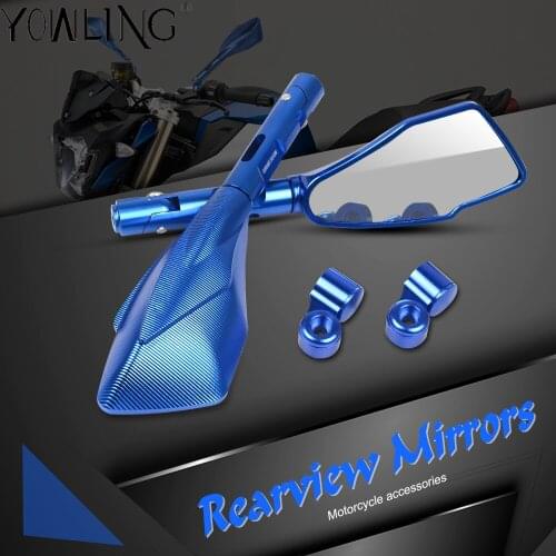 Universal Motorcycle Mirror side Rearview For Suzuki katana Bandit Hayabusa kawasaki Honda BMW Ducadi Yamaha MT07 MT09