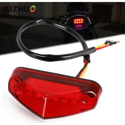 Universal Motorbike Turn Signals Brake Tail Light Signal Lamp Dirt Bike FOR GASGAS EC 250E4 300E4 EX250 EX300 FSE FSR EC 2T 4T