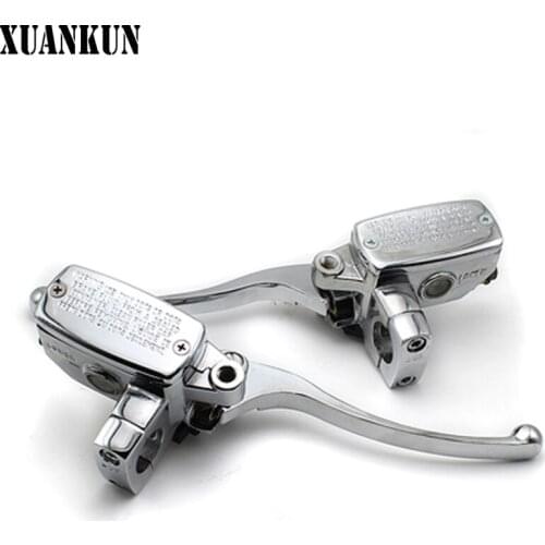 XUANKUN Motorcycle Rear Brake Pump Electric Motor Electric Vehicle Right Brake Pump before the Brake Pump Assembly Parts