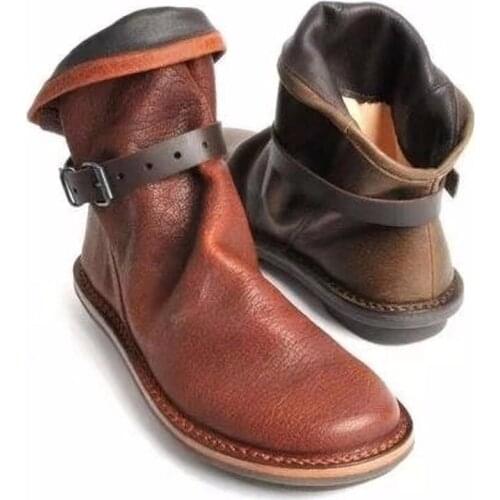 Winter Warm Snow Boots New Womens Boot Shoes Lace-up Martin Woman Warm Zapatos De Mujer 2019 Boots Shoes Corium Female Round Toe